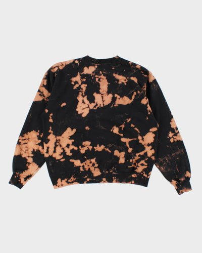 Vintage 90's Hanes Heavyweight Bleach Dyed Sweatshirt - M