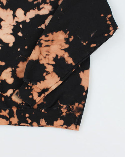 Vintage 90's Hanes Heavyweight Bleach Dyed Sweatshirt - M