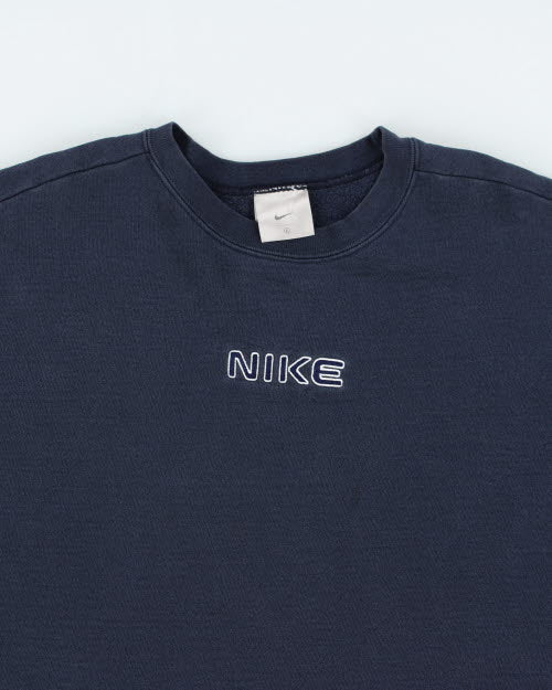 Vintage Nike Embroidered Centre Logo Sweatshirt - L