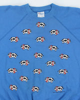 Vintage 90's Pig Printed Sweatshirt - L