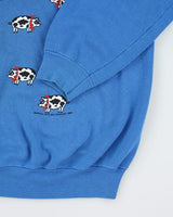 Vintage 90's Pig Printed Sweatshirt - L