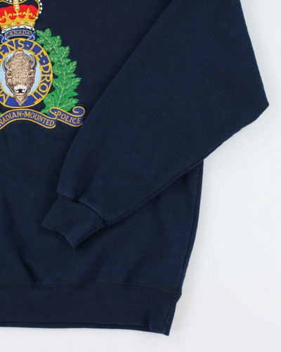Vintage Canadian Mounted Police Sweatshirt - M