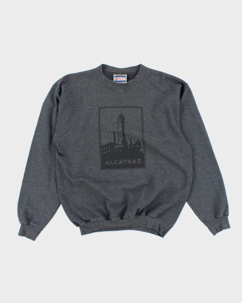 Vintage 90's Alcatraz Prison Sweatshirt - S