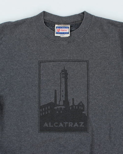 Vintage 90's Alcatraz Prison Sweatshirt - S
