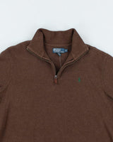 Vintage Ralph Lauren Quarter Zip Sweatshirt - XL