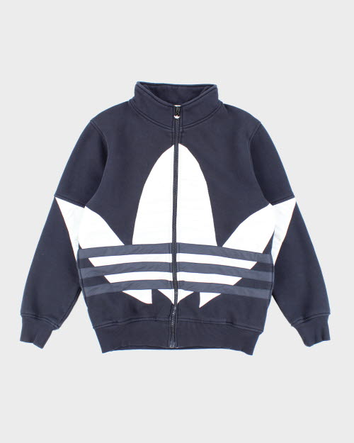 Vintage 2000's Adidas Full Zip Sweatshirt - L