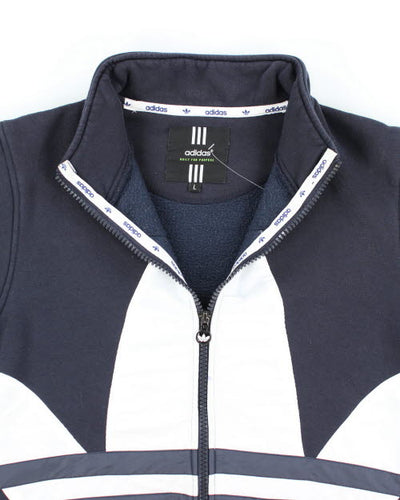 Vintage 2000's Adidas Full Zip Sweatshirt - L