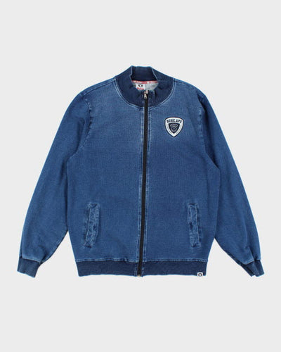 Vintage BAPE Over-dyed Full Zip Sweatshirt - XXL