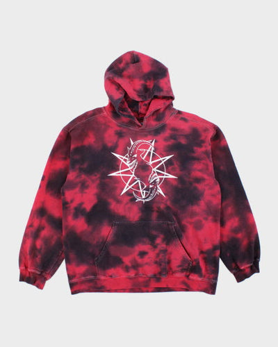 Vintage 2000's Slipknot Tie-Dye Hoodie - L