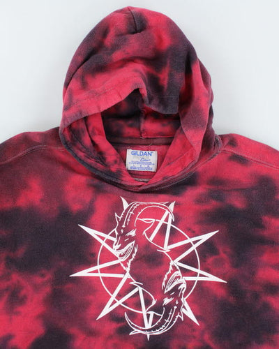 Vintage 2000's Slipknot Tie-Dye Hoodie - L