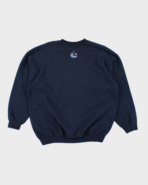 Vintage 90's Vancouver Canucks Sports Sweatshirt - XL