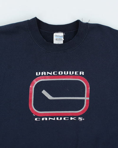 Vintage 90's Vancouver Canucks Sports Sweatshirt - XL