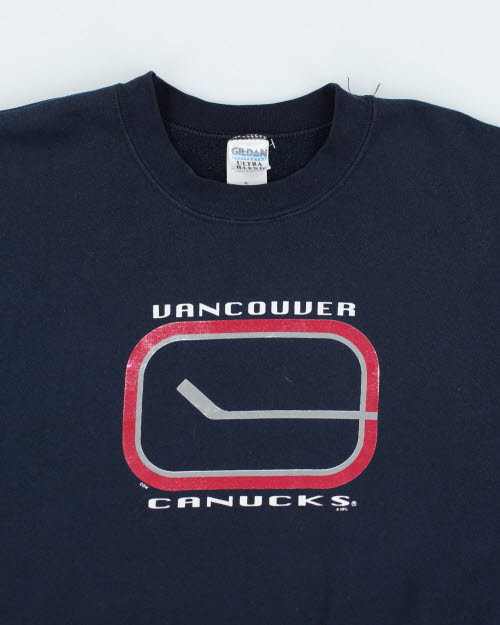 Vintage 90's Vancouver Canucks Sports Sweatshirt - XL