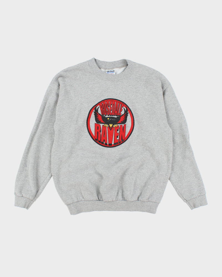 Vintage 90's Rosedale Ravens Boxy Sweatshirt - L