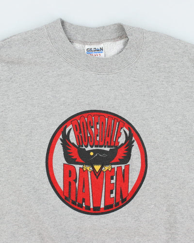 Vintage 90's Rosedale Ravens Boxy Sweatshirt - L