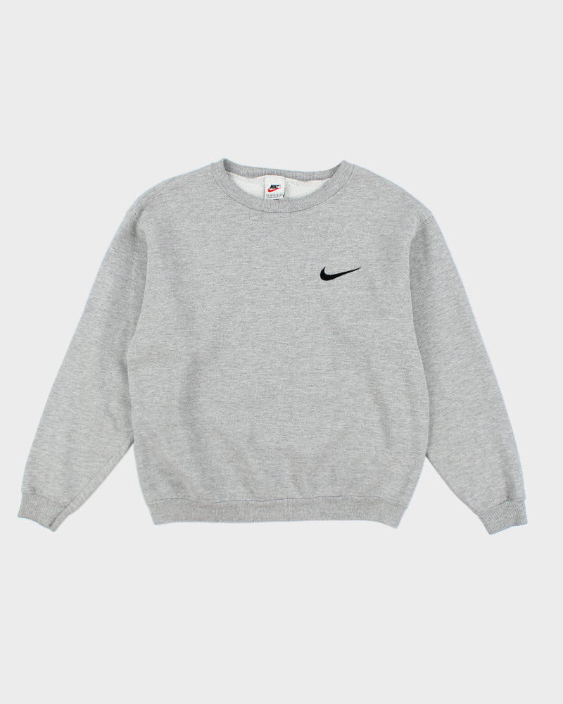 Vintage 90's Nike Small Swoosh Sweatshirt - L