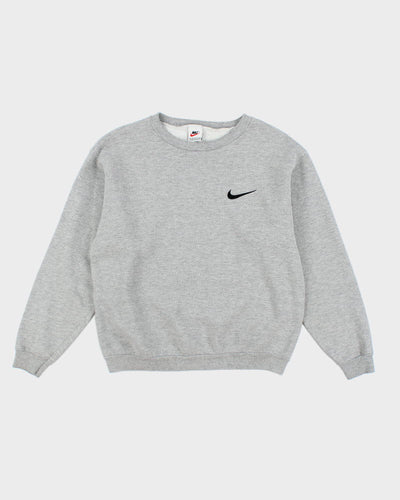 Vintage 90's Nike Small Swoosh Sweatshirt - L