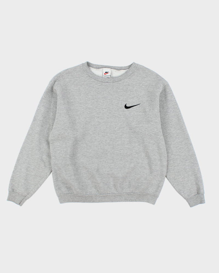 Vintage 90's Nike Small Swoosh Sweatshirt - L