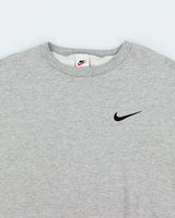 Vintage 90's Nike Small Swoosh Sweatshirt - L