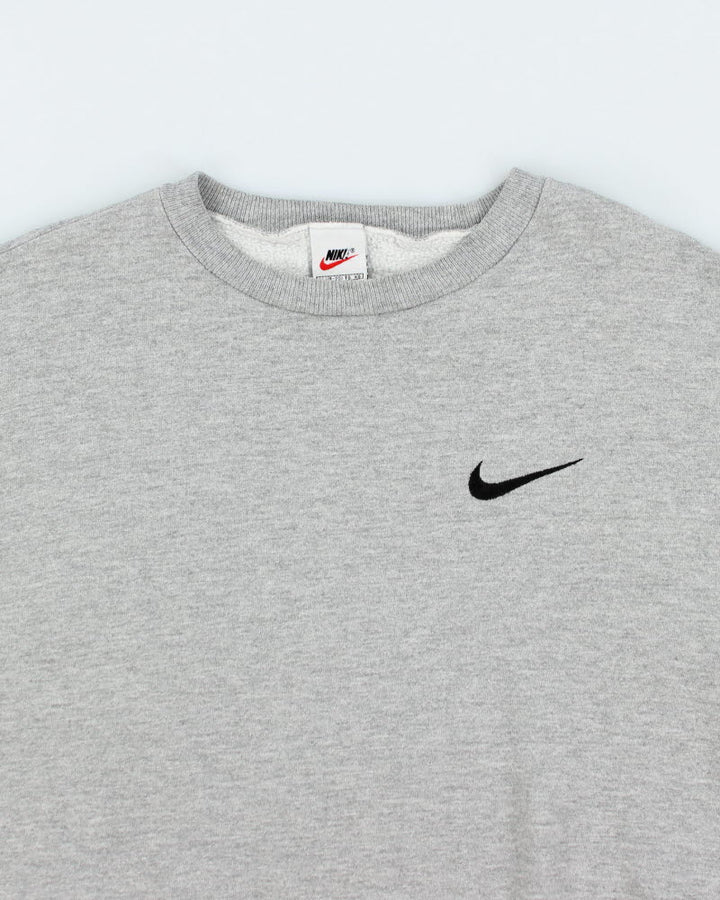 Vintage 90's Nike Small Swoosh Sweatshirt - L