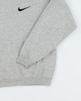 Vintage 90's Nike Small Swoosh Sweatshirt - L