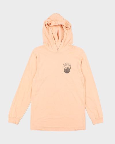 Stussy 8 Ball Lightweight Faded Hoodie - S