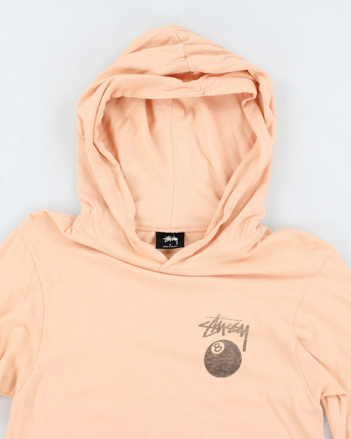 Stussy 8 Ball Lightweight Faded Hoodie - S