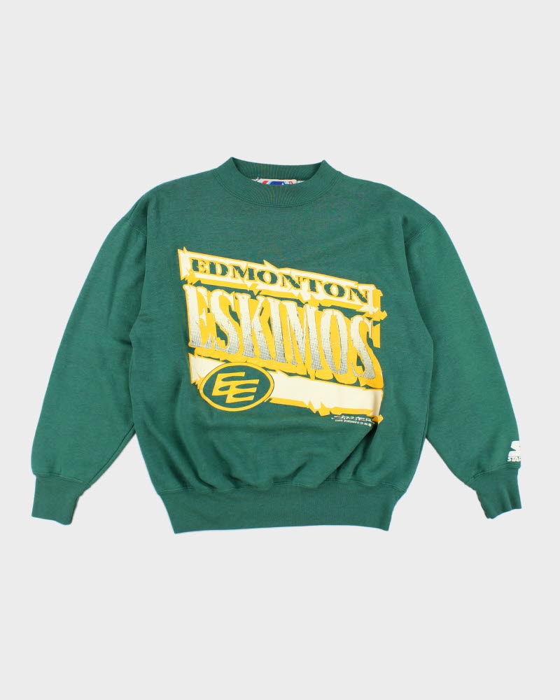 Vintage 90's Starter Edmonton Eskimos Sweatshirt - M