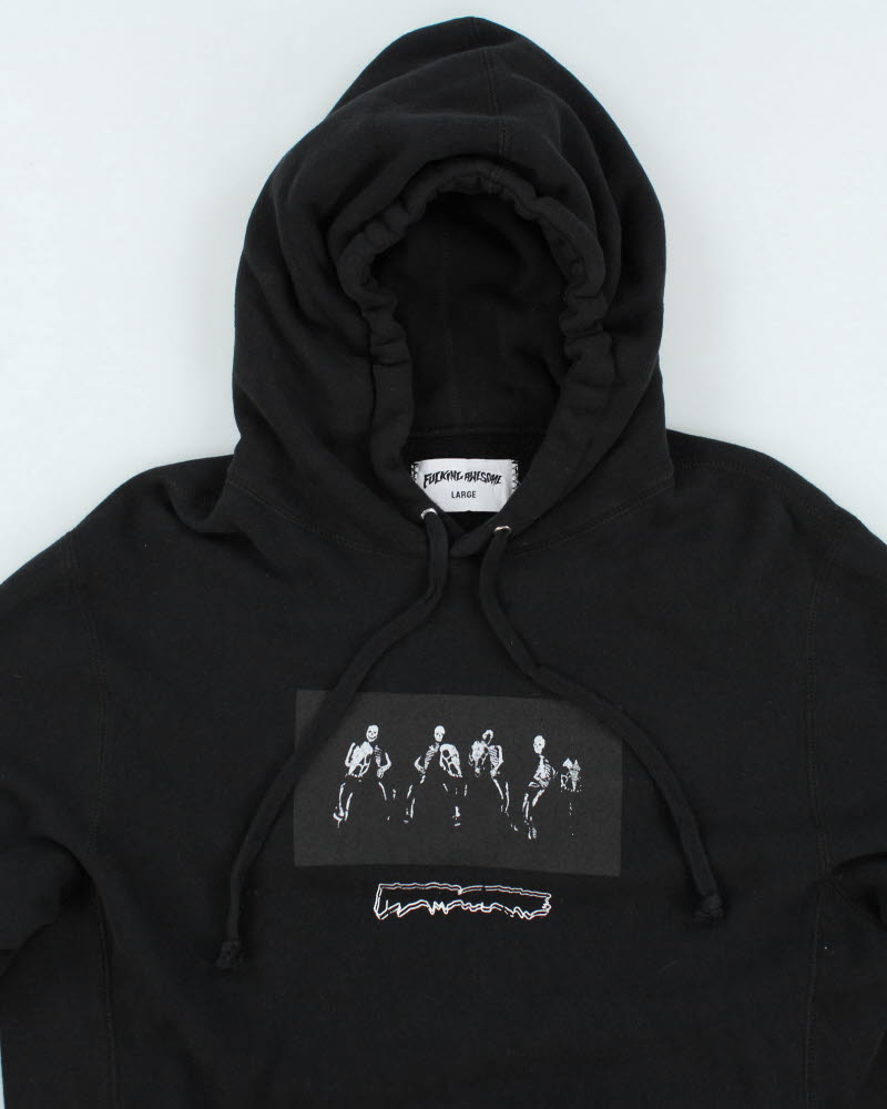 Vintage Fucking Awesome Four Horseman Hoodie - L