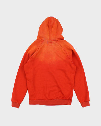Vintage Y2K Diesel V-Neck Over Dyed Hoodie - M