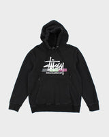 Vintage 2000's Stussy International Logo Hoodie - S