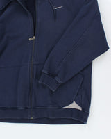 Vintage 2000's Nike Oversized Zip Up Hoodie - XXL