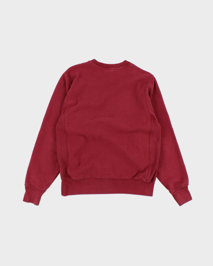 Vintage 90's Champion Reverse Weave Rugby Sweatshirt - S