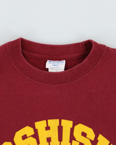 Vintage 90's Champion Reverse Weave Rugby Sweatshirt - S