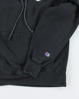 Vintage 90's Reverse Weave Champion Heavyweight Hoodie - M