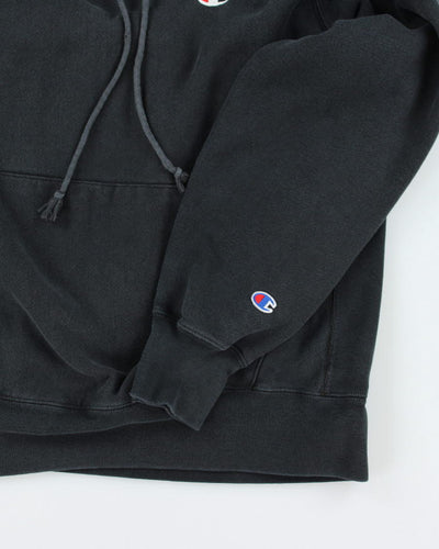 Vintage 90's Reverse Weave Champion Heavyweight Hoodie - M