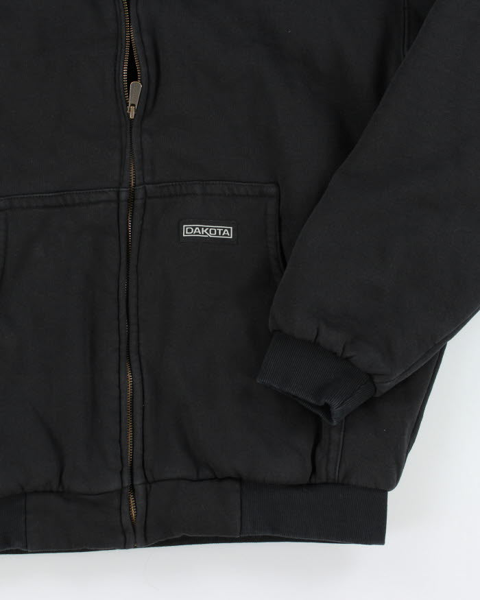 Vintage Dakota Heavyweight Line Zip Up Hoodie - L