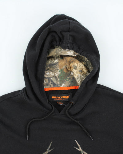 Realtree Black Hoodie - L