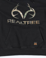 Realtree Black Hoodie - L