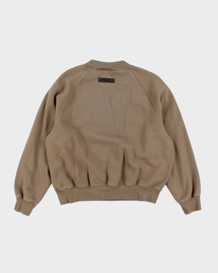 Essentials Fear Of God Brown Sweatshirt - XS