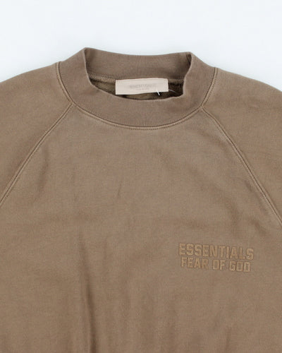 Essentials Fear Of God Brown Sweatshirt - XS