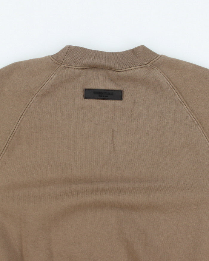 Essentials Fear Of God Brown Sweatshirt - XS