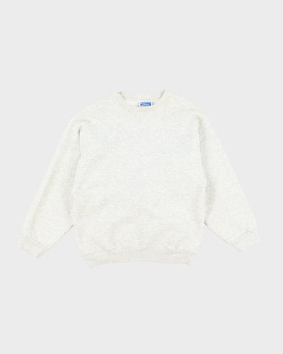 Vintage 90's Hanes Blank Heavyweight Sweatshirt - L