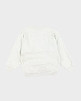 Vintage 90's Hanes Blank Heavyweight Sweatshirt - L
