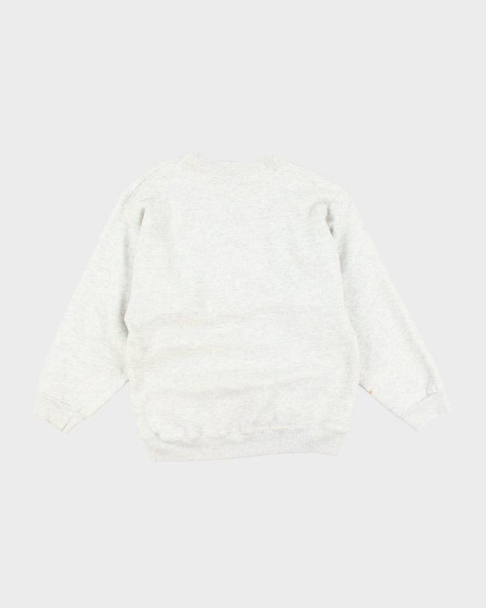 Vintage 90's Hanes Blank Heavyweight Sweatshirt - L