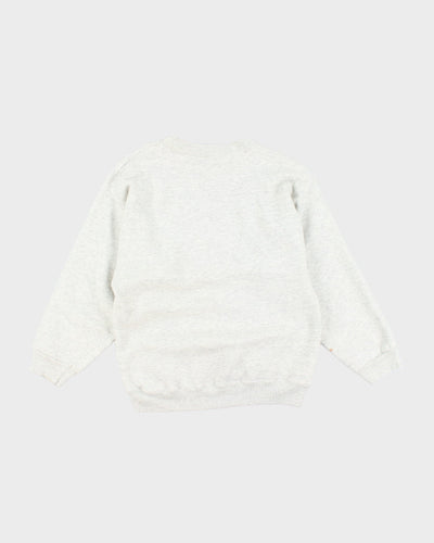 Vintage 90's Hanes Blank Heavyweight Sweatshirt - L