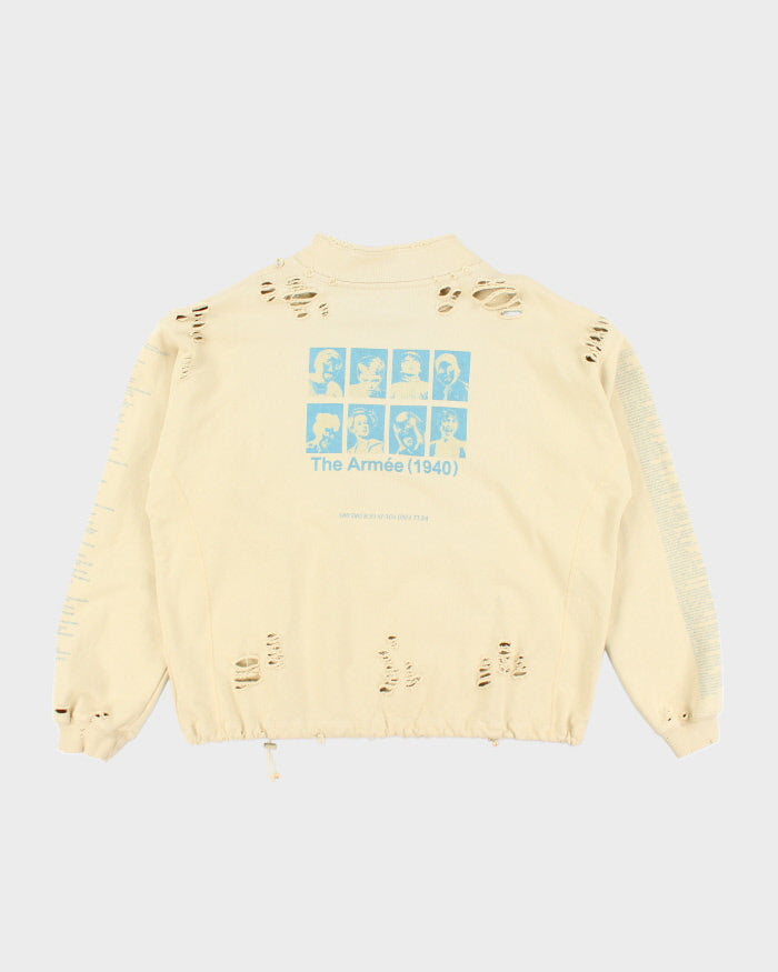 Vintage Antics Horror Characters Pre-Distressed Hoodie - S