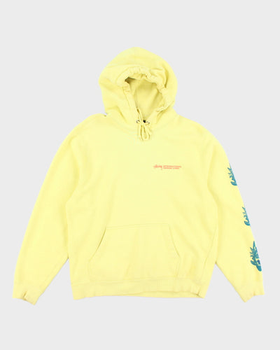 Vintage Stussy International Graphic Hoodie - M