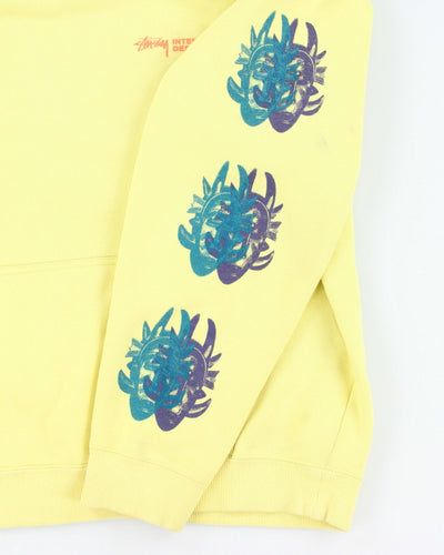 Vintage Stussy International Graphic Hoodie - M