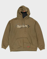 Vintage 2000's Quiksilver Embroidered Hoodie - L